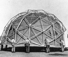 Geodesic dome Buckminster fuller